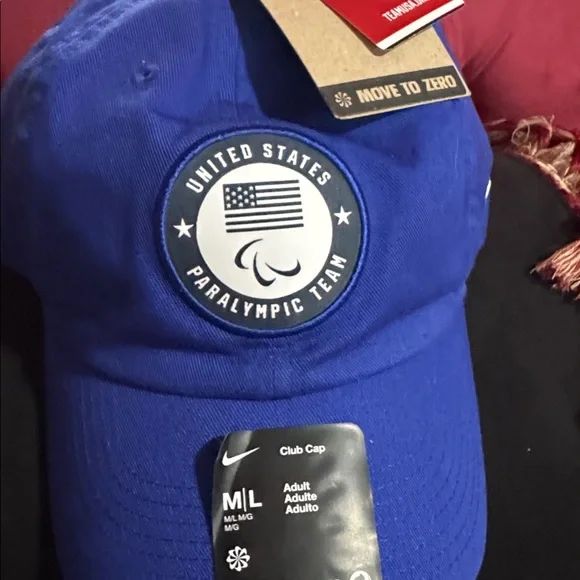 Nike Blue Paralympic Team Cap Men / Women. - Picture 2 of 6